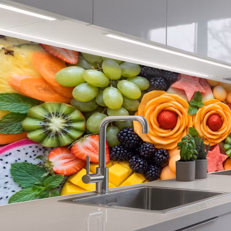 Kitchen splashback - Fruit - Variety - Colorful - Fresh - Food — 2