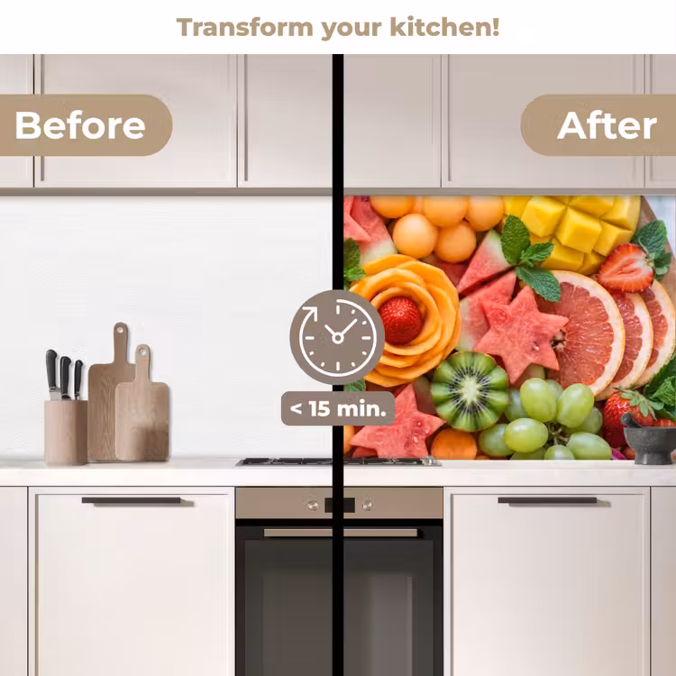Kitchen splashback - Fruit - Variety - Colorful - Fresh - Food — 3