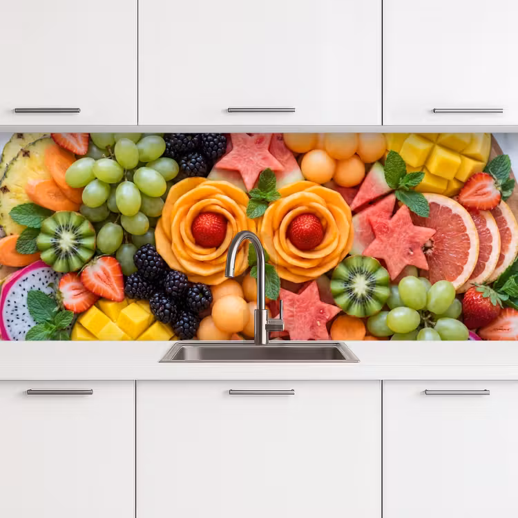 Kitchen splashback - Fruit - Variety - Colorful - Fresh - Food — 4