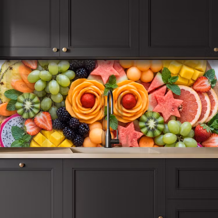 Kitchen splashback - Fruit - Variety - Colorful - Fresh - Food — 6