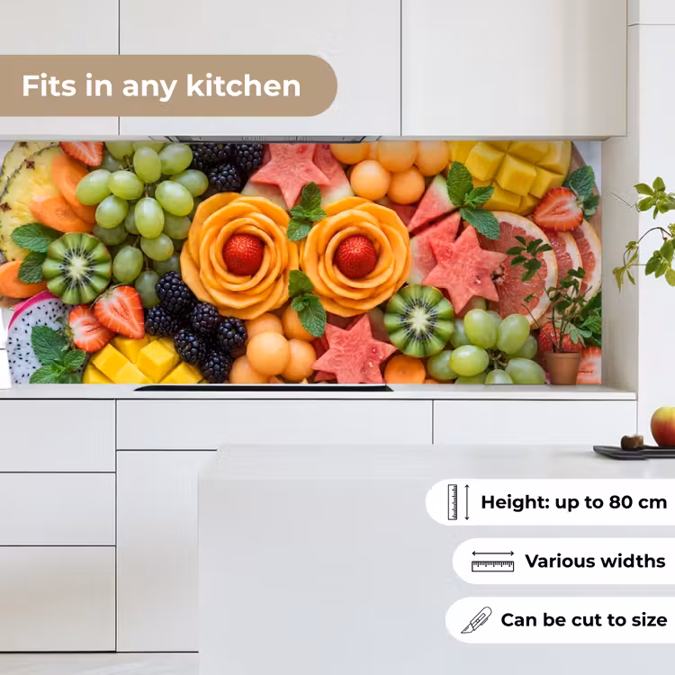 Kitchen splashback - Fruit - Variety - Colorful - Fresh - Food — 7