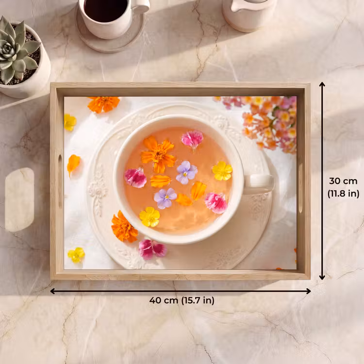 Tray - Flowers - Head - Nature - Colorful - Summer — 7
