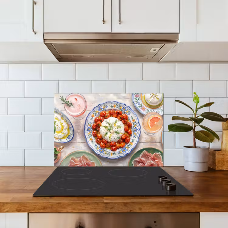 Kitchen splashback for hob - Food - Table - Miscellaneous - Modern — 3