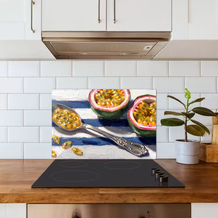 Kitchen splashback for hob - Food - Passion Fruit - Tropical - Modern - Colorful — 3