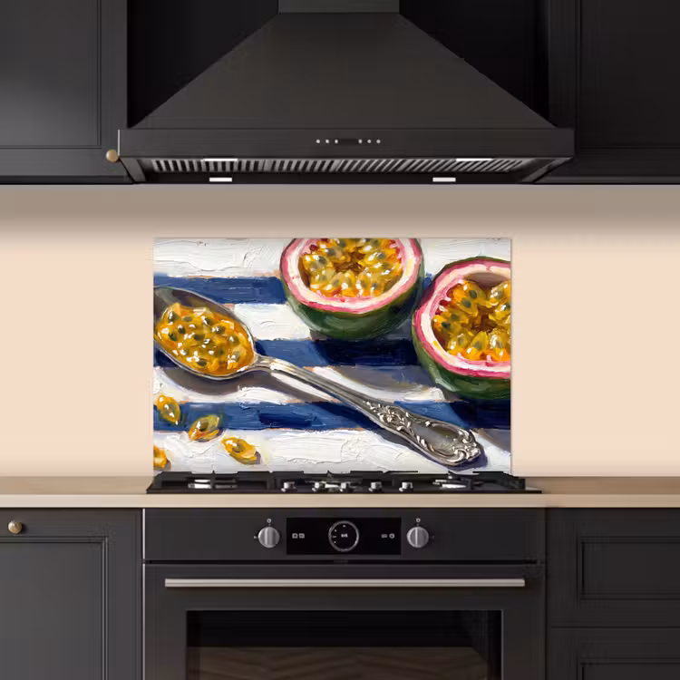 Kitchen splashback for hob - Food - Passion Fruit - Tropical - Modern - Colorful — 5
