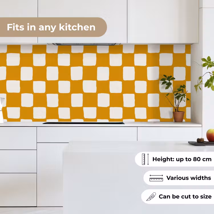 Kitchen splashback - Graphic - Pattern - Ochre — 7
