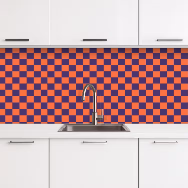Kitchen splashback - Pattern - Classic - Purple — 4