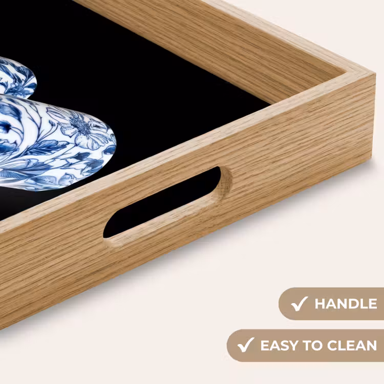 Tray - Sushi - Delft blue - Rice - Fish - Elegant — 9