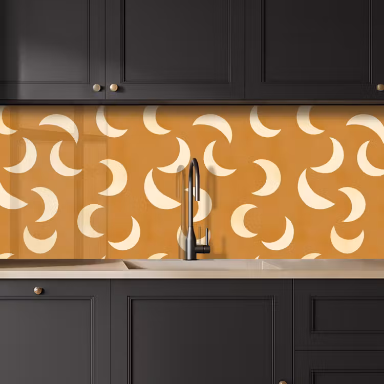 Kitchen splashback - Mane - Pattern - Ochre — 6