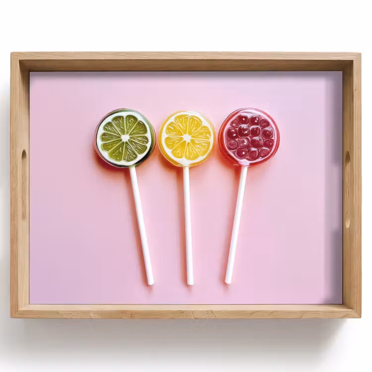 Tray - Lollipop - Candy - Citrus — 1