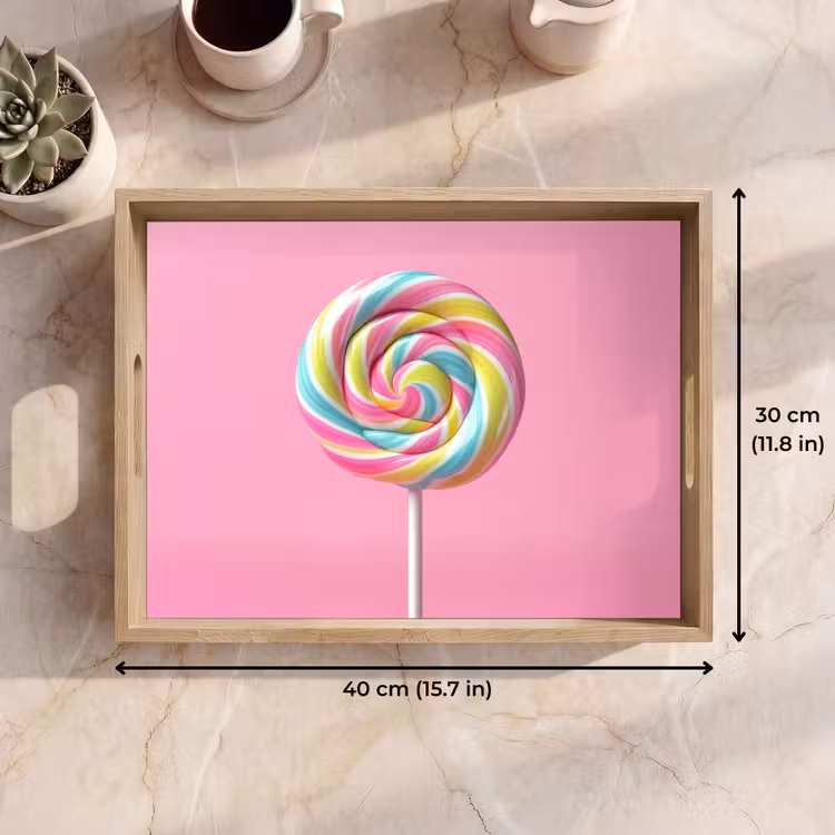 Tray - Lollipop - Pink - Candy - Sweet — 7