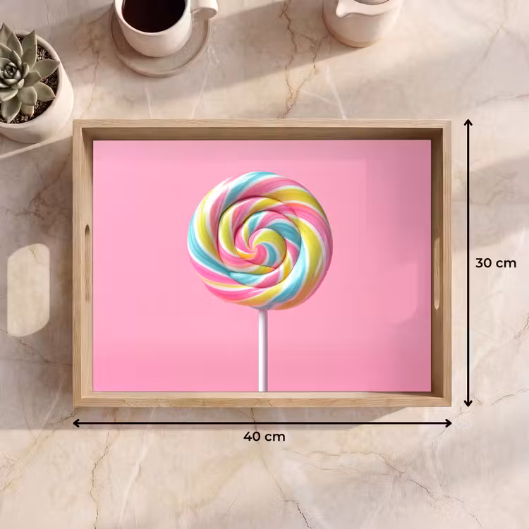 Tray - Lollipop - Pink - Candy - Sweet — 8