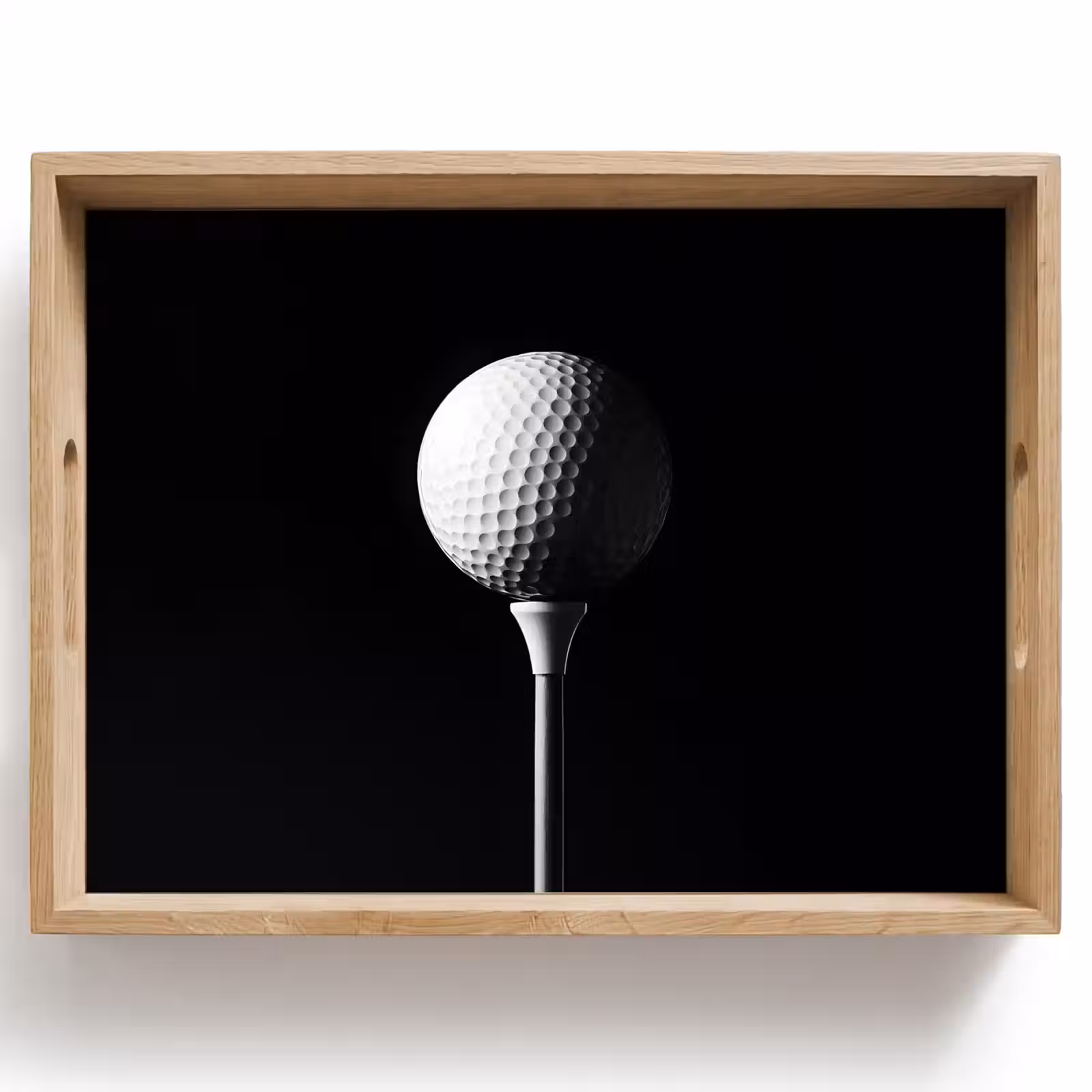 Tray - Golf ball - Minimalist - White — 1