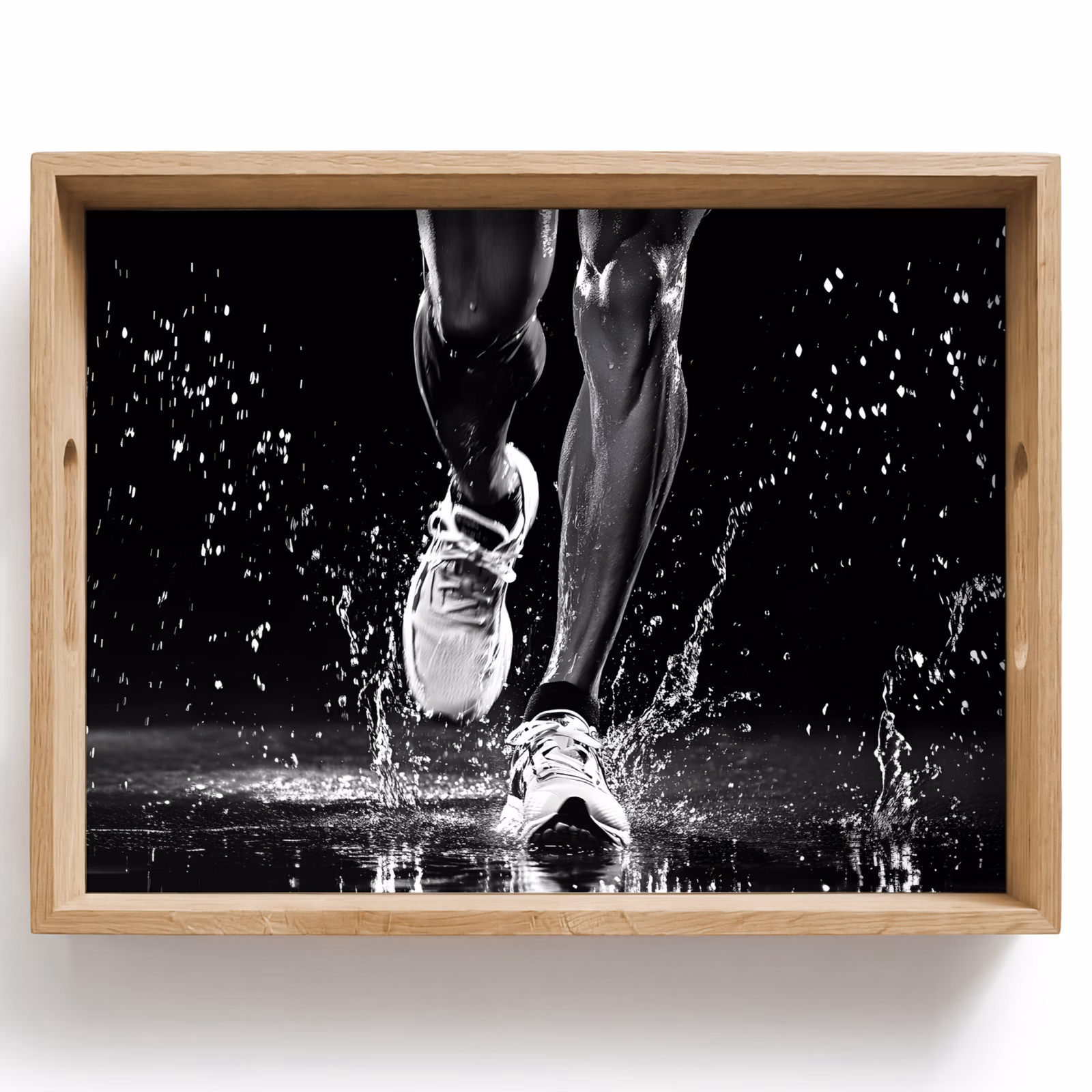 Tray - Running shoes - Running - Drops - Black — 1