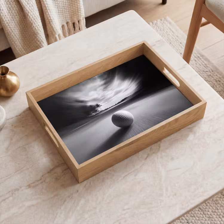 Tray - Golf ball - Blurred - Black — 2
