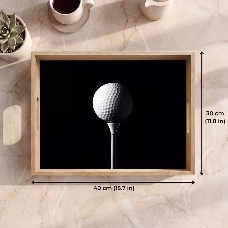 Tray - Golf ball - Minimalist - White — 7