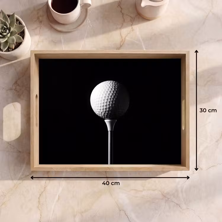 Tray - Golf ball - Minimalist - White — 8