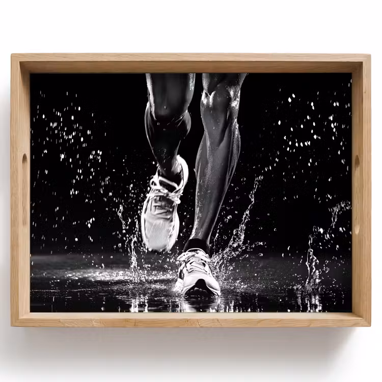 Tray - Running shoes - Running - Drops - Black — 1