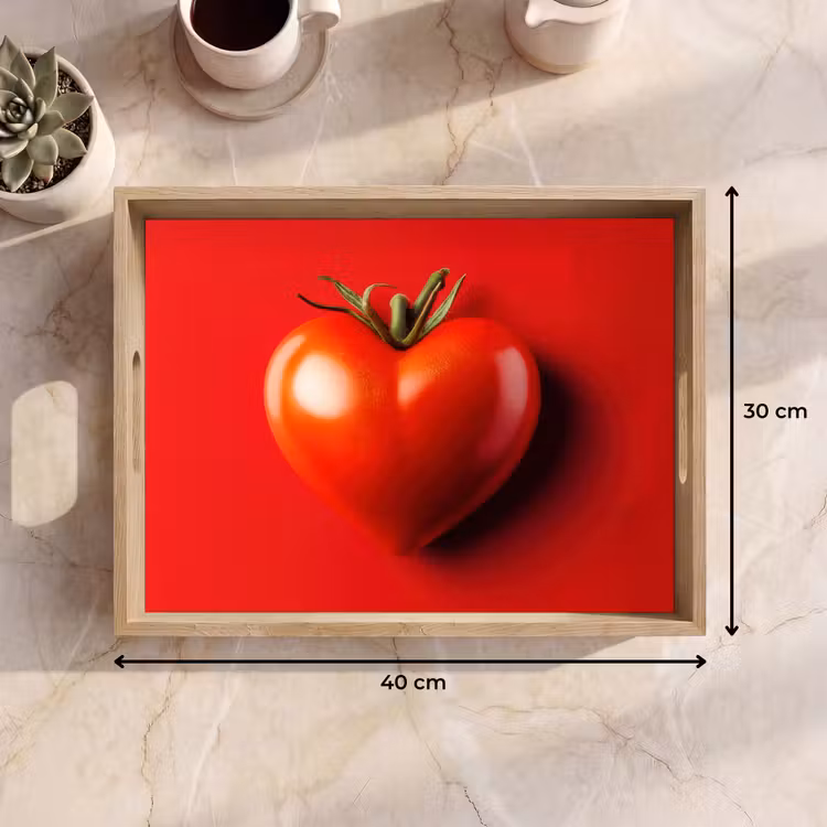 Tray - Tomato - Red - Heart — 8
