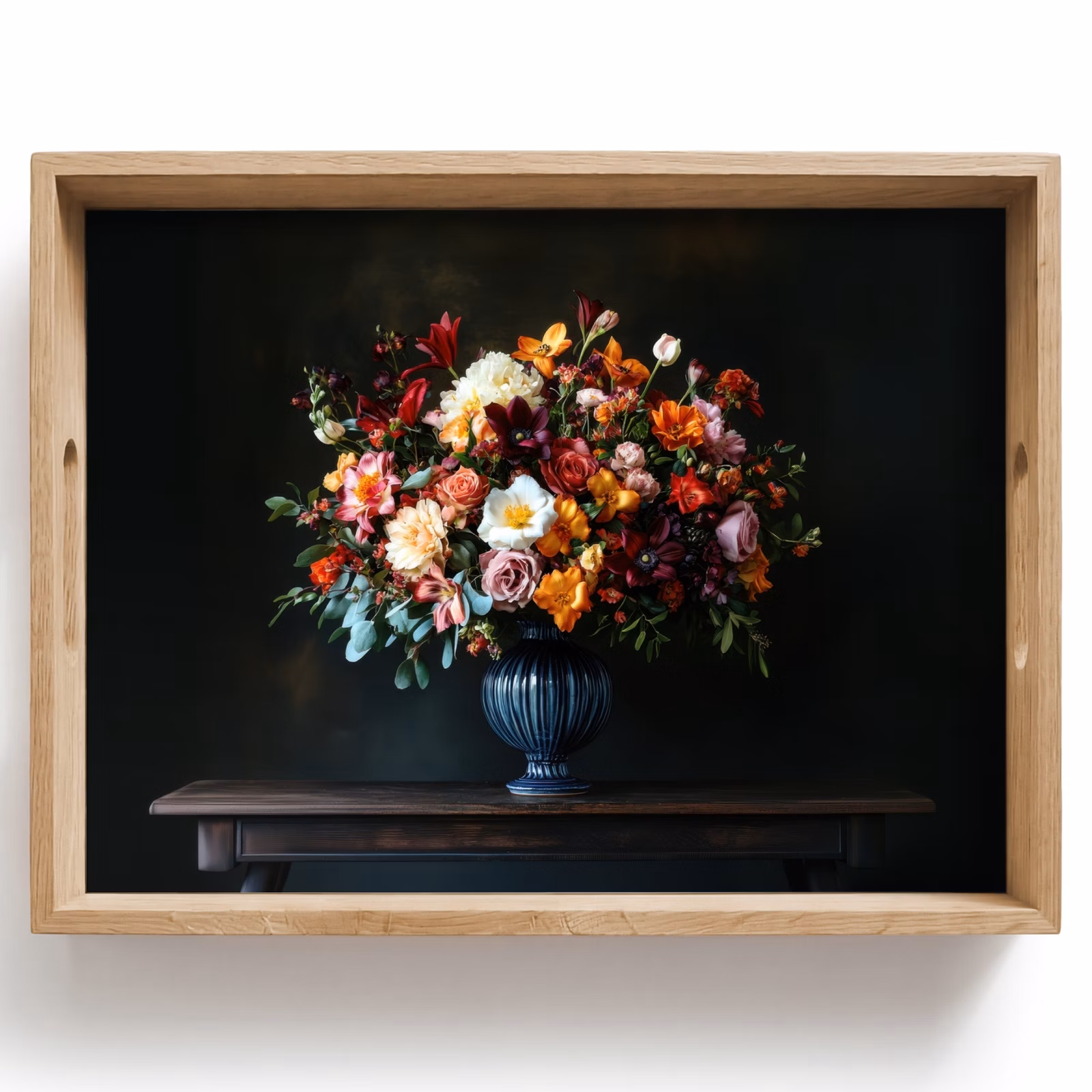 Tray - Large - Flowers - Vase - Bouquet — 1