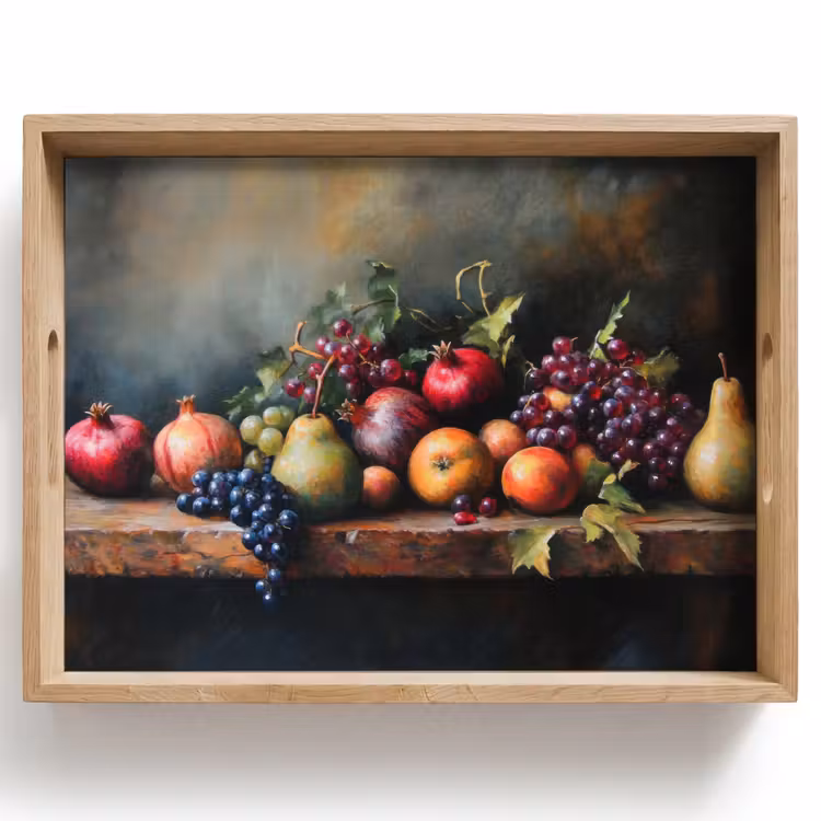 Tray - Rustic - Still Life - Fruit — 1