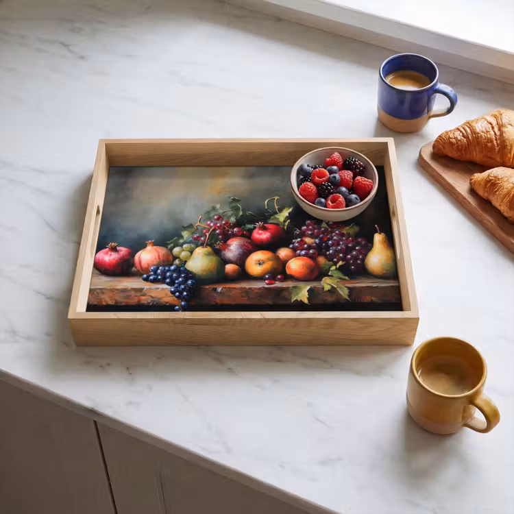 Tray - Rustic - Still Life - Fruit — 3