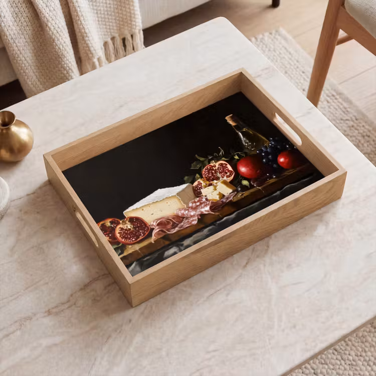 Tray - Still Life - Vintage - Drinking Board — 2
