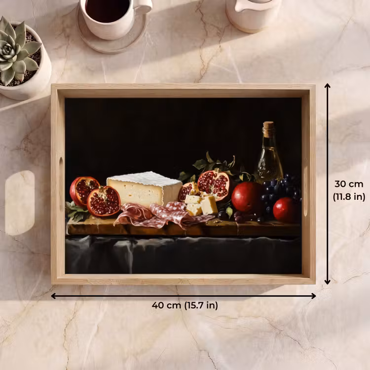 Tray - Still Life - Vintage - Drinking Board — 7