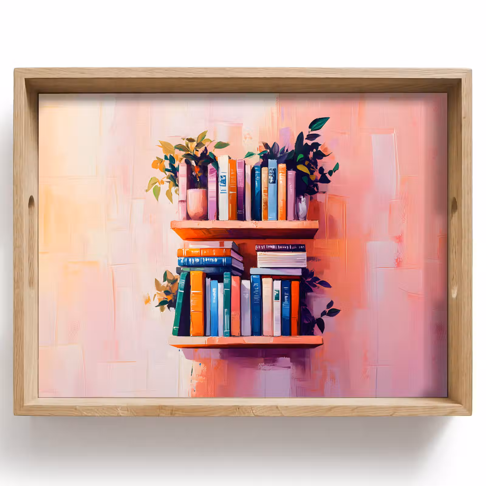 Tray - Shelves - Books - Leaves — 1