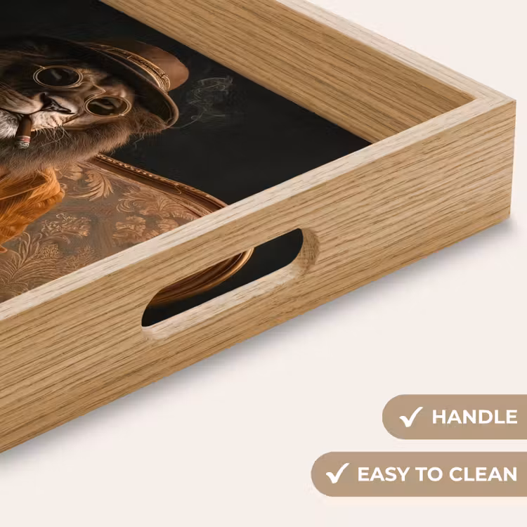 Tray - Glasses - Lion - Bench - Hat — 9