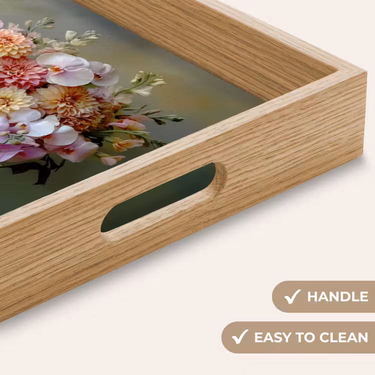 Tray - Orchid - Bouquet - Vase - Flowers — 9