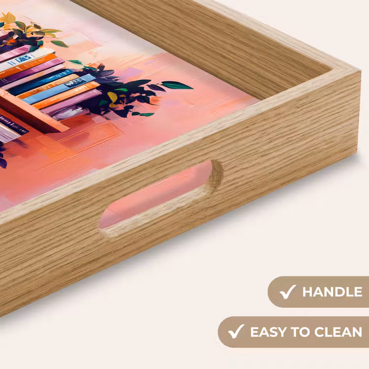 Tray - Shelves - Books - Leaves — 9