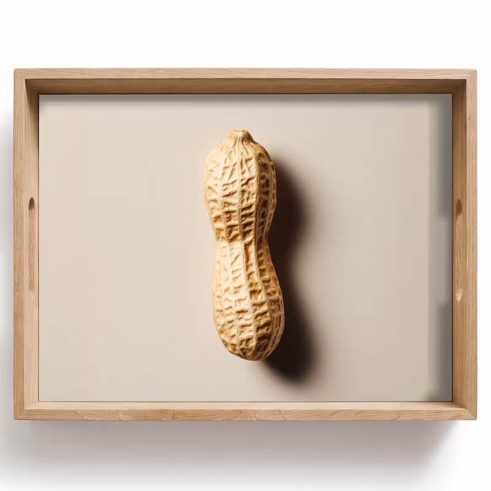 Tray - Peanut - Raw - Beige — 1