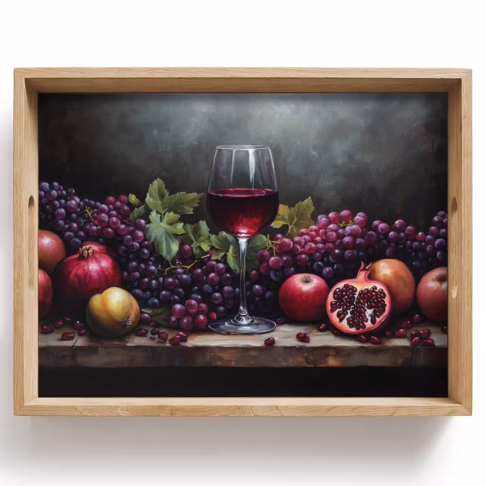 Tray - Wine - Fruit - Still Life — 1