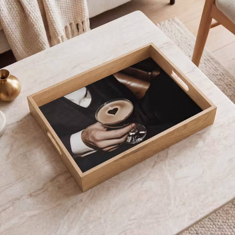 Tray - Heart - Cocktail - Espresso Martini - Hand — 2