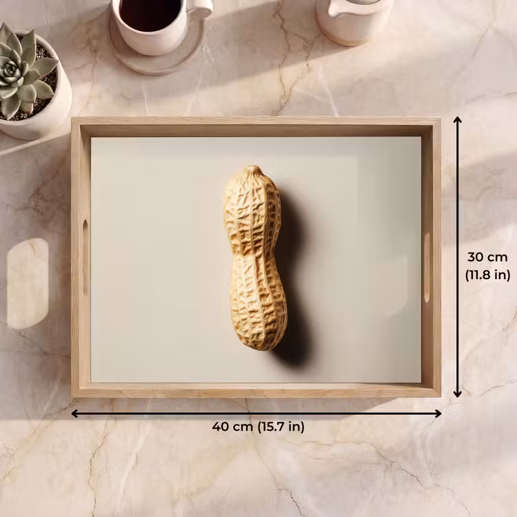Tray - Peanut - Raw - Beige — 7