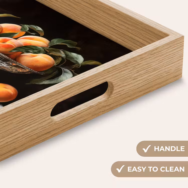 Tray - Still Life - Peaches - Vintage — 9