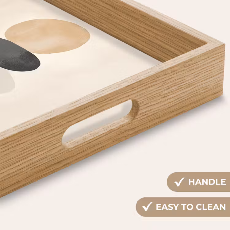 Tray - Japandi - Wabi sabi - Beige — 9