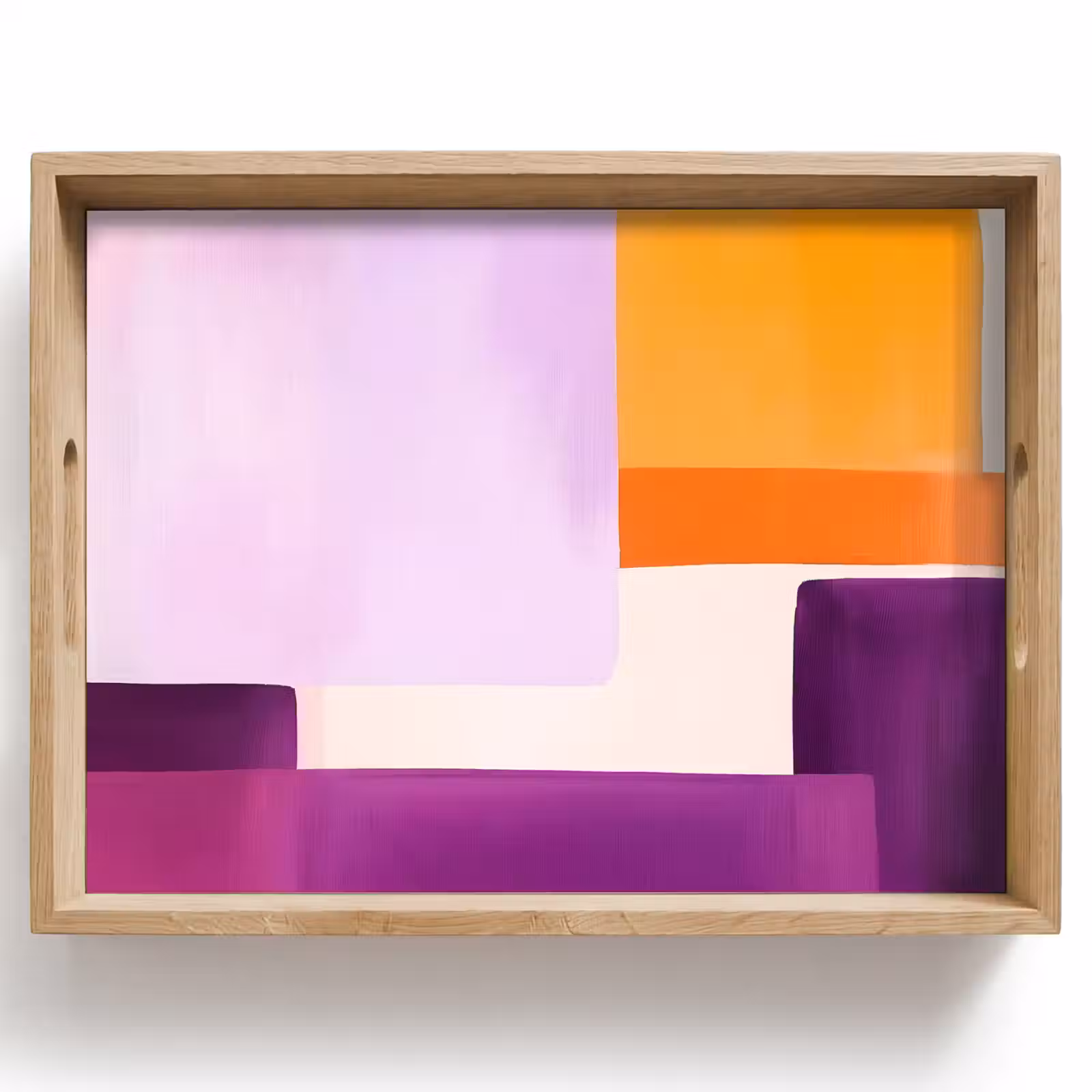 Tray - Planes - Abstract - Rectangular - Orange — 1