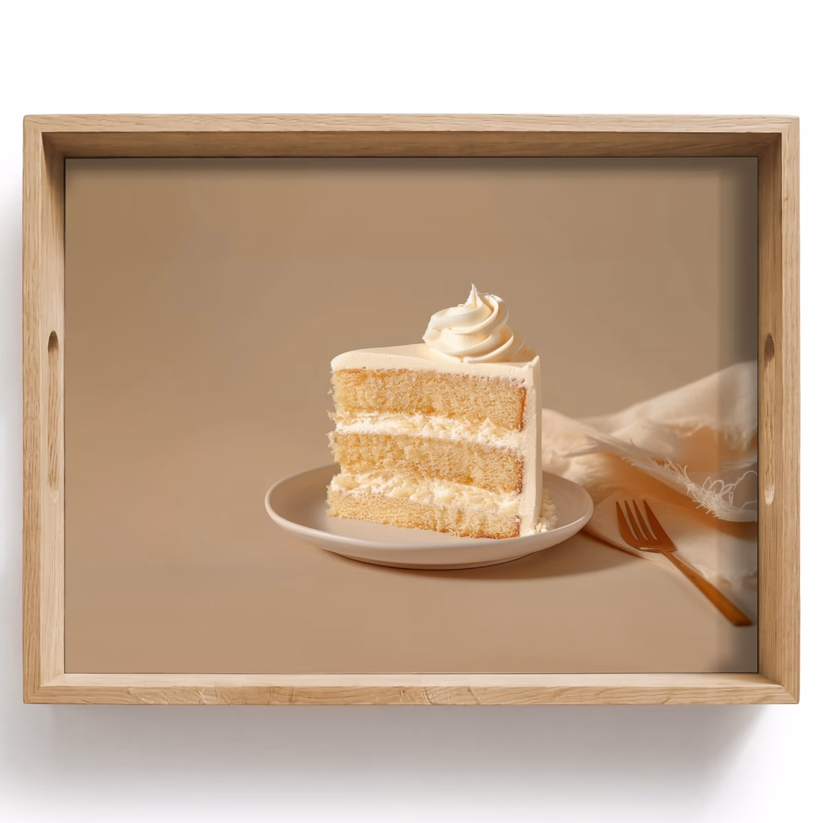 Tray - Vanilla cake - Cake - Creamy — 1