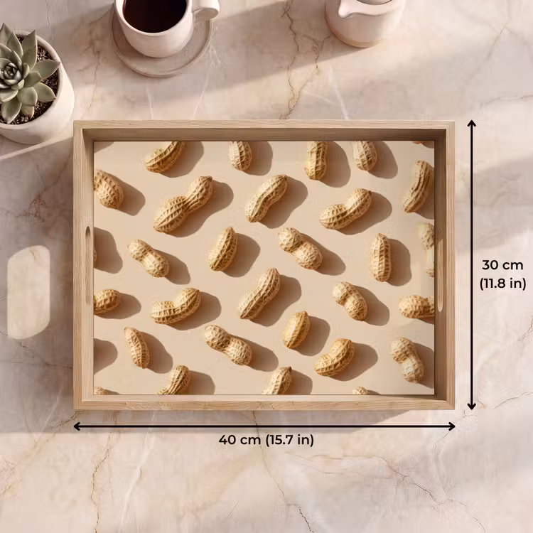 Tray - Peanuts - Pattern - Beige — 7