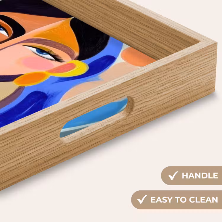 Tray - Portrait - Woman - Modern — 9