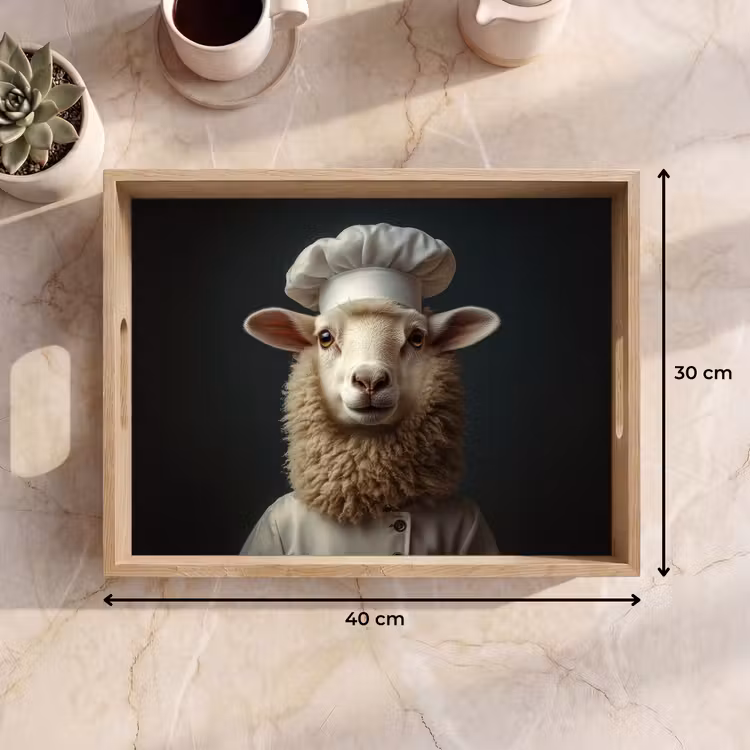 Tray - Sheep - Wool - Cook — 8