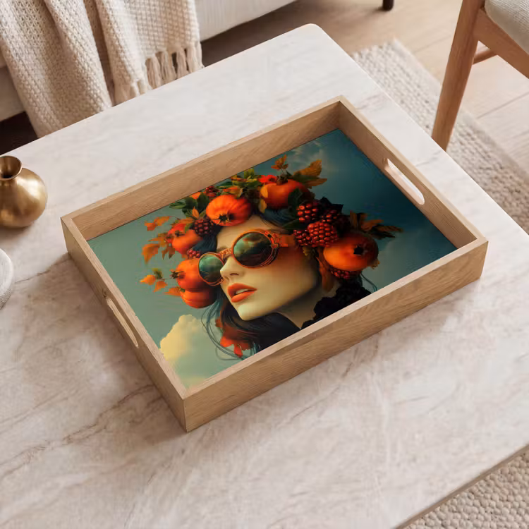 Tray - Woman - Pomegranate - Autumn - Sunglasses — 2