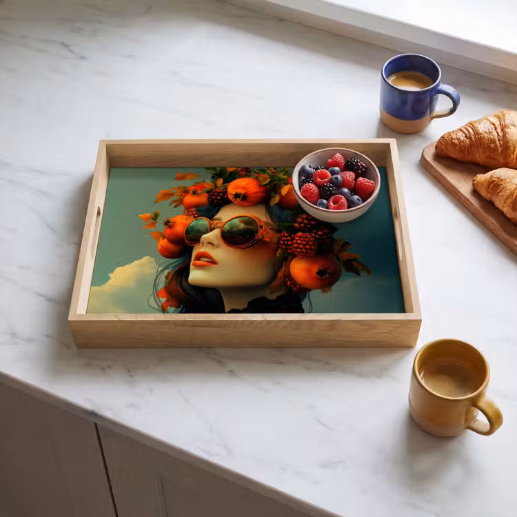 Tray - Woman - Pomegranate - Autumn - Sunglasses — 3