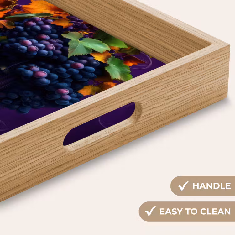 Tray - Woman - Purple - Grapes — 9