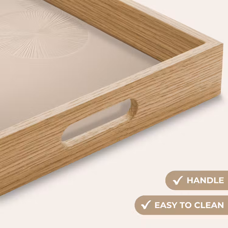 Tray - Japandi - Beige - Modern — 9