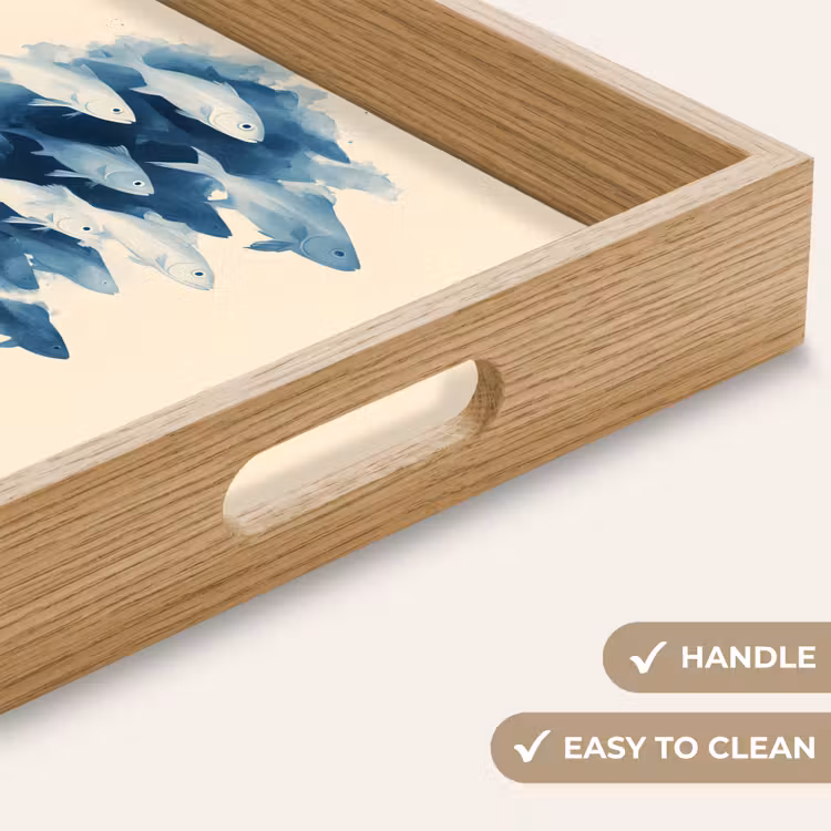 Tray - Pisces - Minimalist - Blue — 9