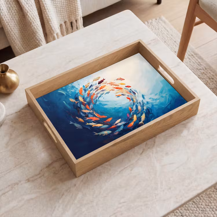 Tray - Sea - Fish - Colorful - Dynamic — 2