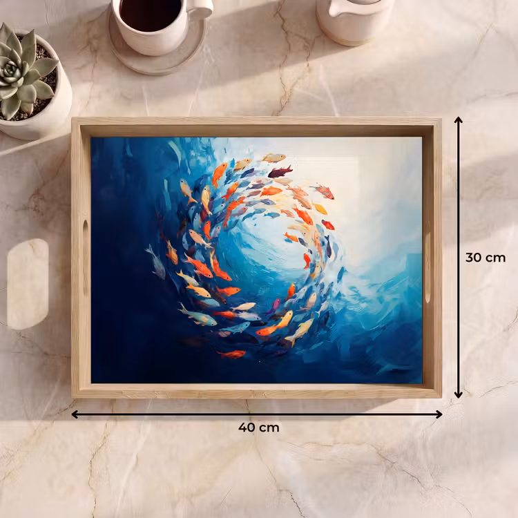 Tray - Sea - Fish - Colorful - Dynamic — 8